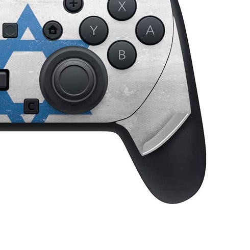 Israel Flag Distressed Nintendo Switch 2 (2025) Pro Controller Skin
